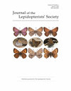 JOURNAL OF THE LEPIDOPTERISTS SOCIETY雜志封面